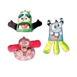 Set de 3 cojines Monstruos - Multicolor