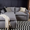 Sofá Escuadra Pit - Gris Oxford