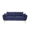 Sofá de 3 plazas Boho azul