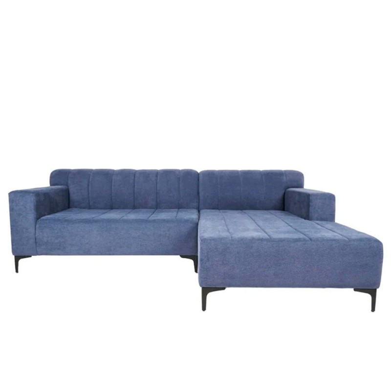 Sofá escuadra Derecha Blumen Azul Marino