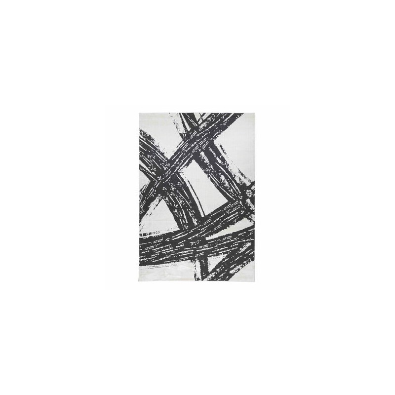 Tapete Tikal - Crema Negro