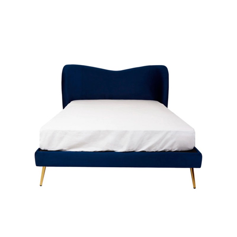 Cama matrimonial Kooper - Azul