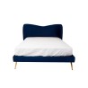 Cama matrimonial Kooper - Azul