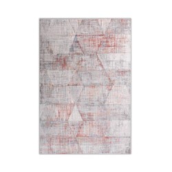 Tapete Elida Azul y Crema