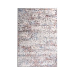 Tapete Zahara Azul y Crema