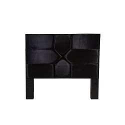Cabecera Sasari king size - Negro