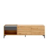Mueble de TV Lund- Color madera y Gris