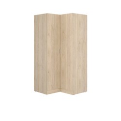 Armario rincón con puertas Essen - Roble