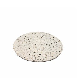 Plato Decorativo Samira - Blanco