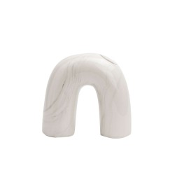 Base decorativa Riya - Blanco y Negro