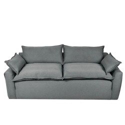 Sofá 3 plazas Pit - Gris Oxford