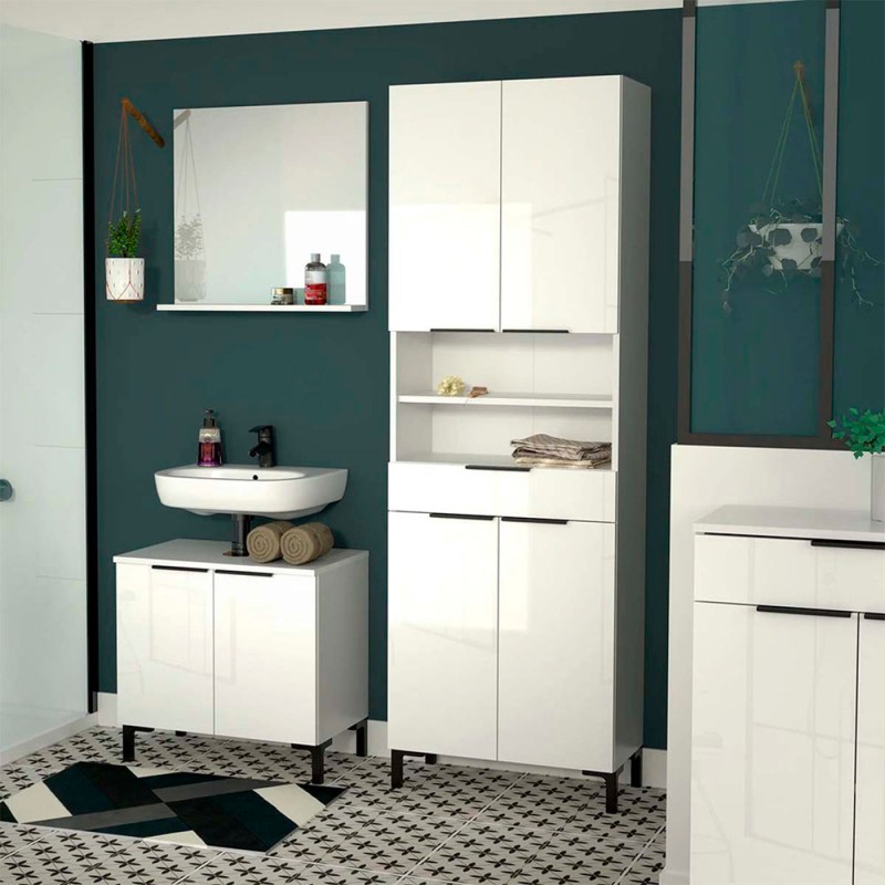 Espejo para baño Sovrana - Blanco