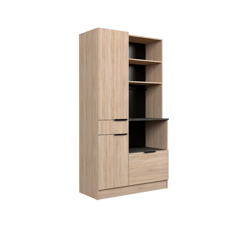 Alacena Amy - Roble y Negro