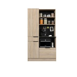 Alacena Amy - Roble y Negro