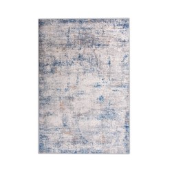 Tapete Tico Azul y Crema