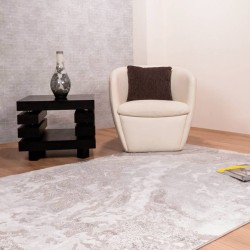 Tapete Dalia Gris Plata