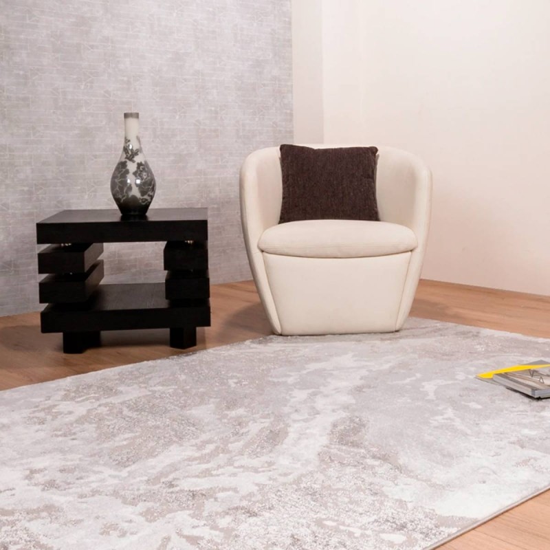 Tapete Dalia Gris Plata