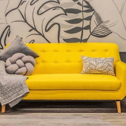 Puff infantil Yogy - Morado